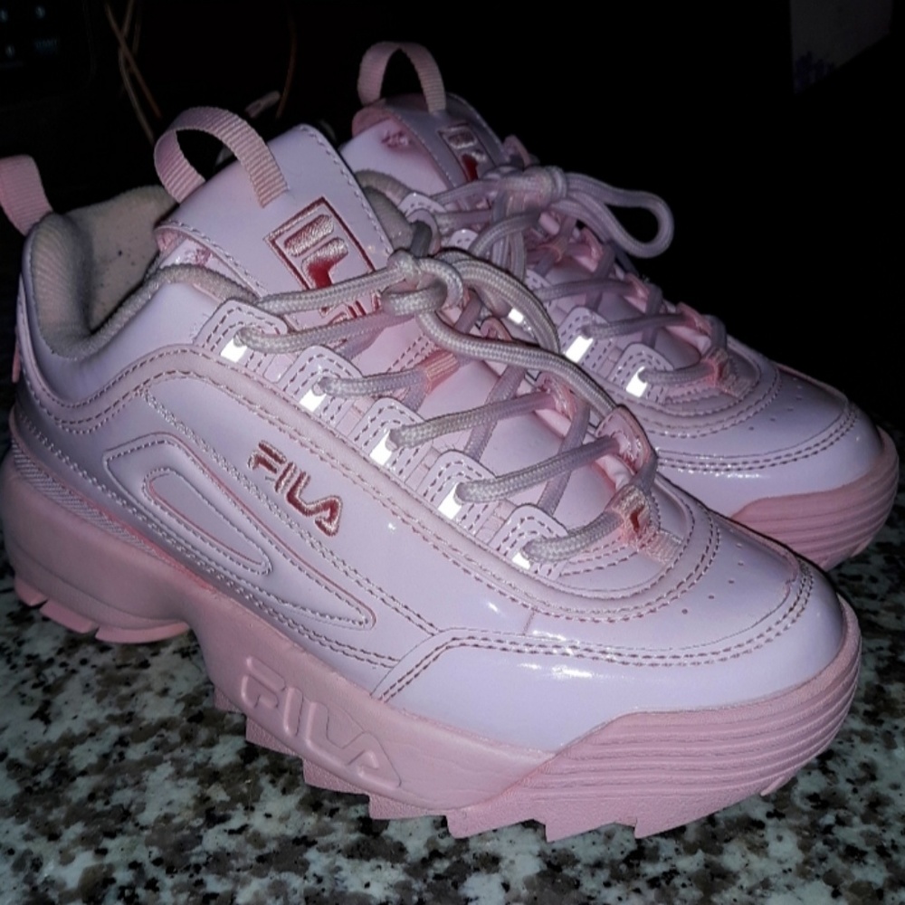 Pink Fila Dusrupter II